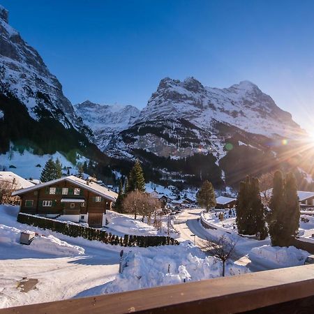 Atemberaubende Sicht Auf Eiger Nordwand Apartamento Grindelwald Exterior foto